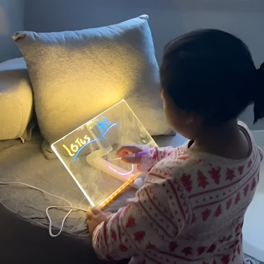 Glowboard - Lysande Återanvändningsbar Ritbräda